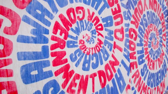 America is Always Right close up