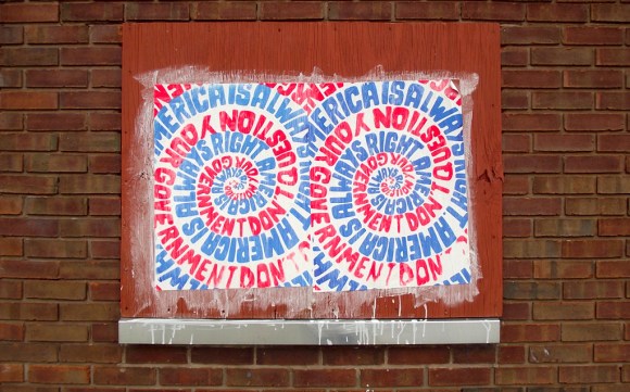 America is Always Right on display