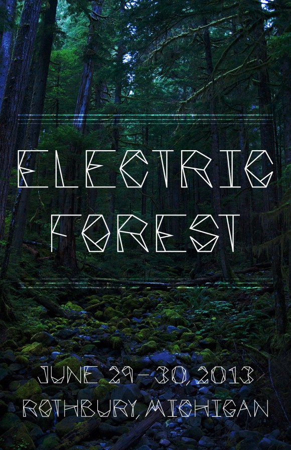 Electric Forest Poster Mock