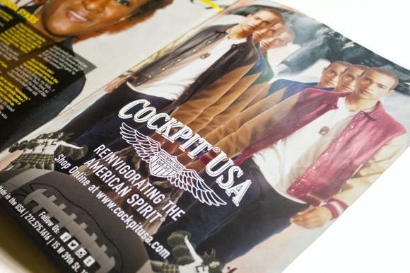 Cockpit USA Ad in Hop Hop Weekly by Kate Brady