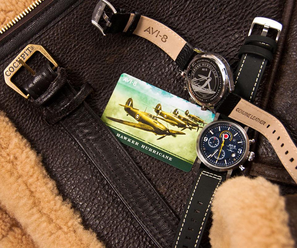 AVI-8 Watches & Cockpit USA jacket styled & photographed by Kate Brady